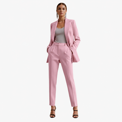 Tabitha | Women's Double Breasted Blazer Suit Set