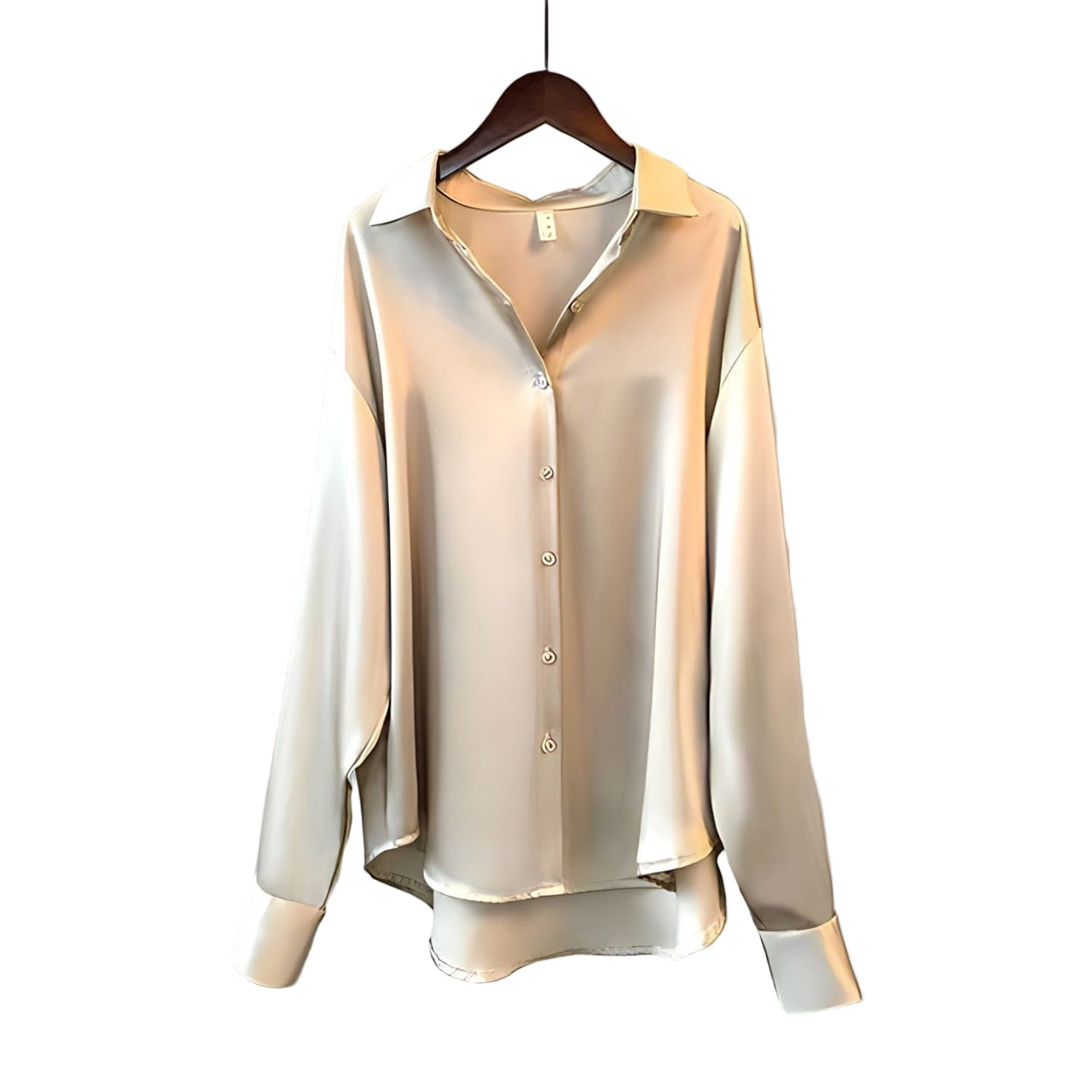 Women's satin blouse