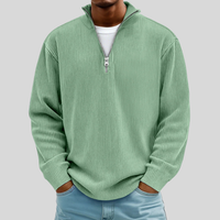 Siena Ribbed Half-Zip Sweater