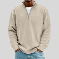 Siena Ribbed Half-Zip Sweater