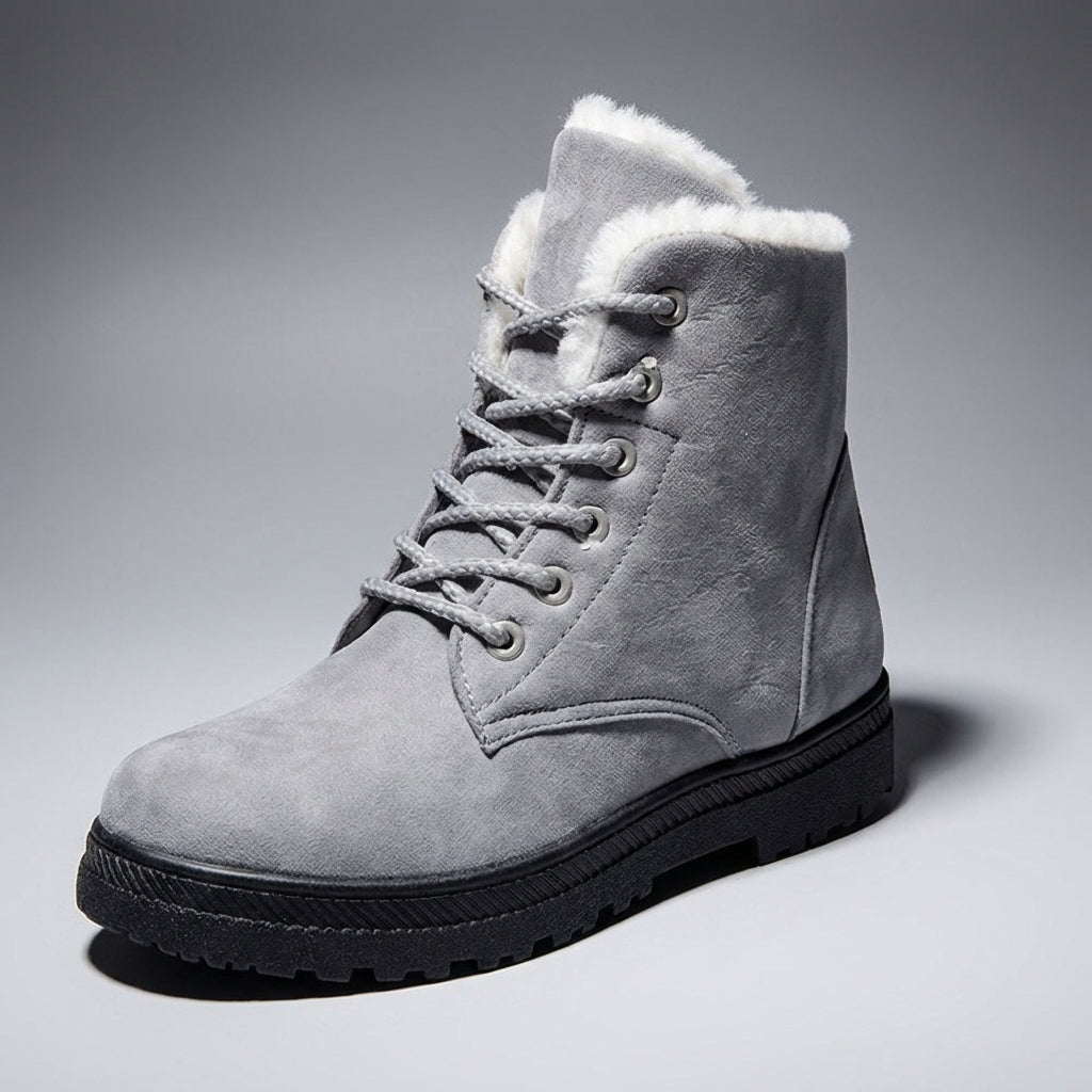 Amelia Faux Leather Ankle Boots
