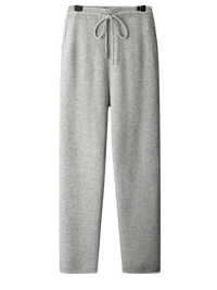 Wool Knit Straight Pant