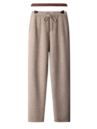 Wool Knit Straight Pant