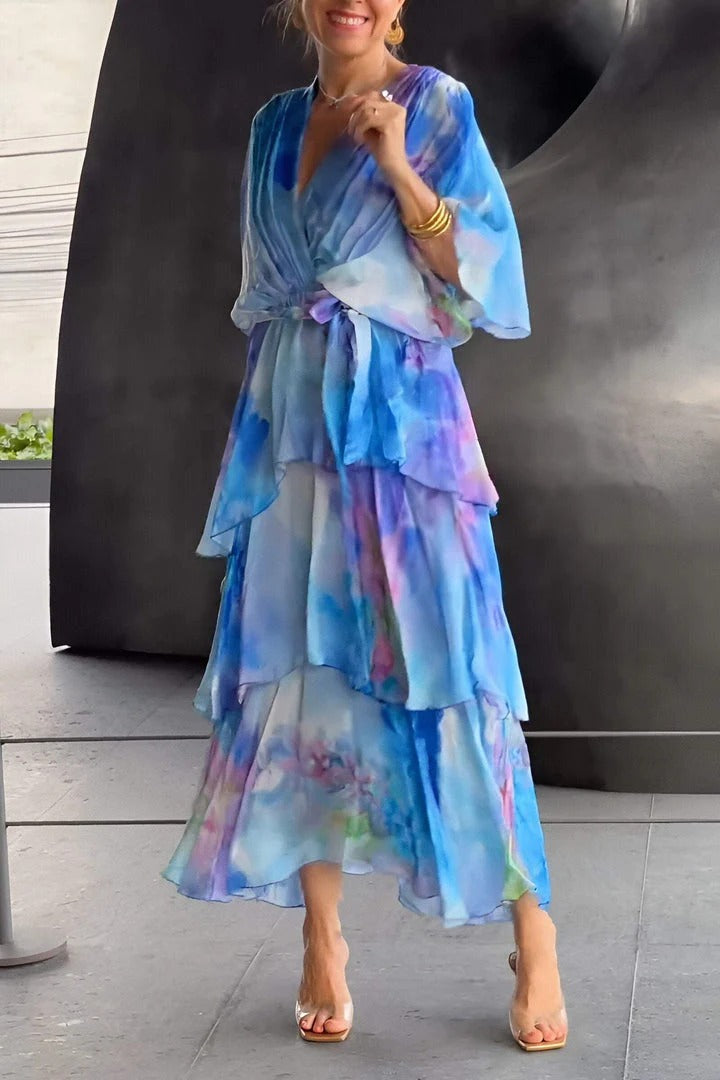 Wedding Guest Dress - V-Neck Style