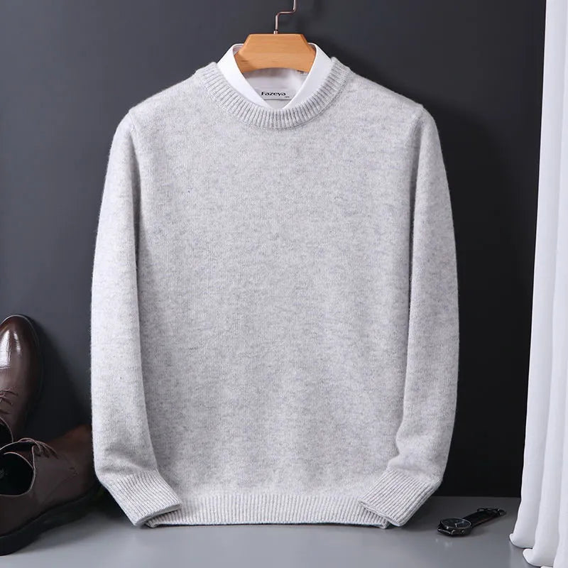 Ainsley Classic Cashmere-Feel Sweater