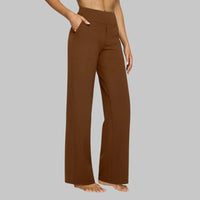 Ainsley Classic Wide-Leg Pants
