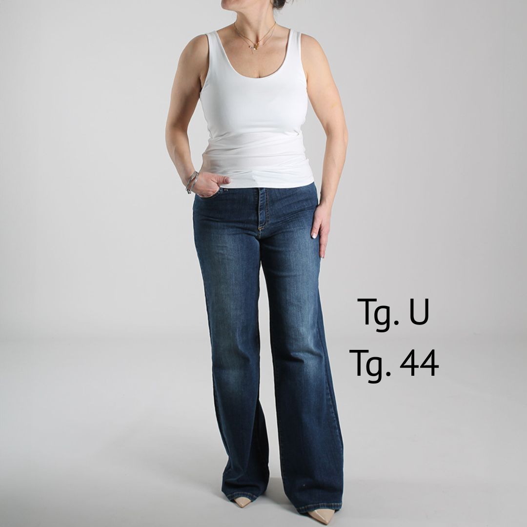 Elastic Jersey Tank Top