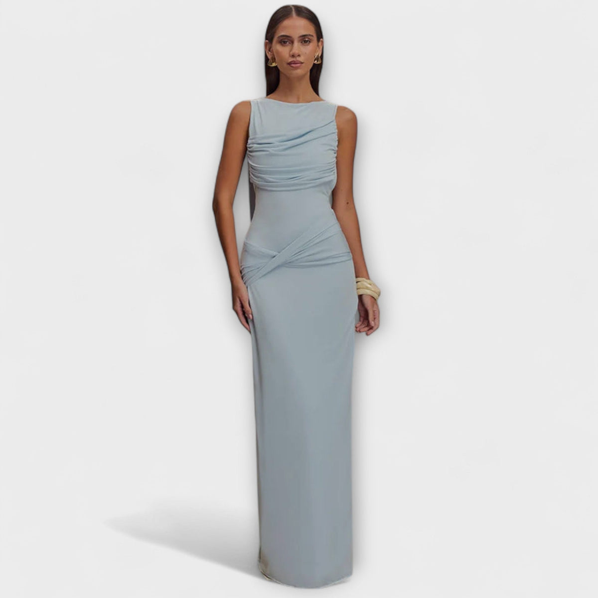 Chic Maxi Dress with High Slit for Any Occasion