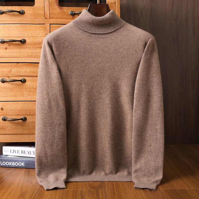 Rowan Cashmere-Feel Turtleneck