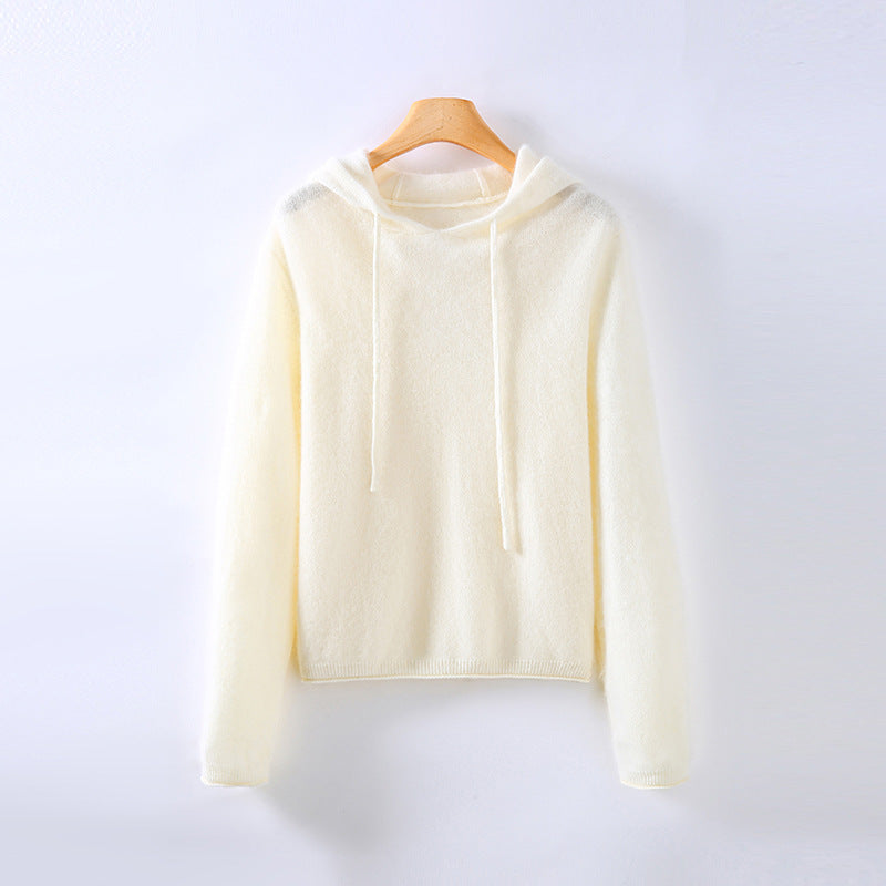 Athena Cashmere-Feel Hoodie