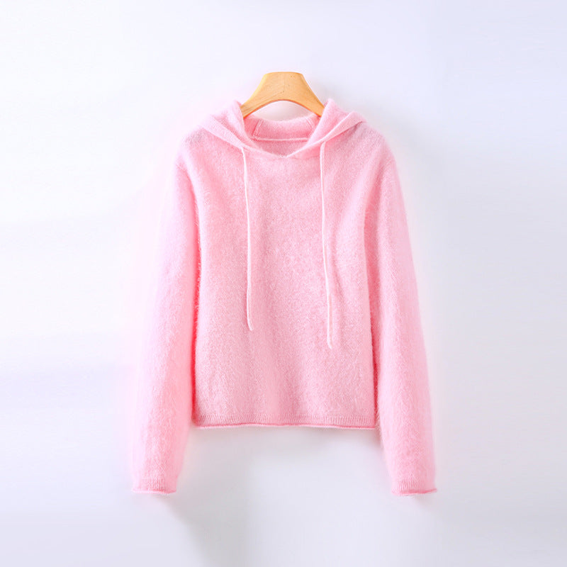 Athena Cashmere-Feel Hoodie