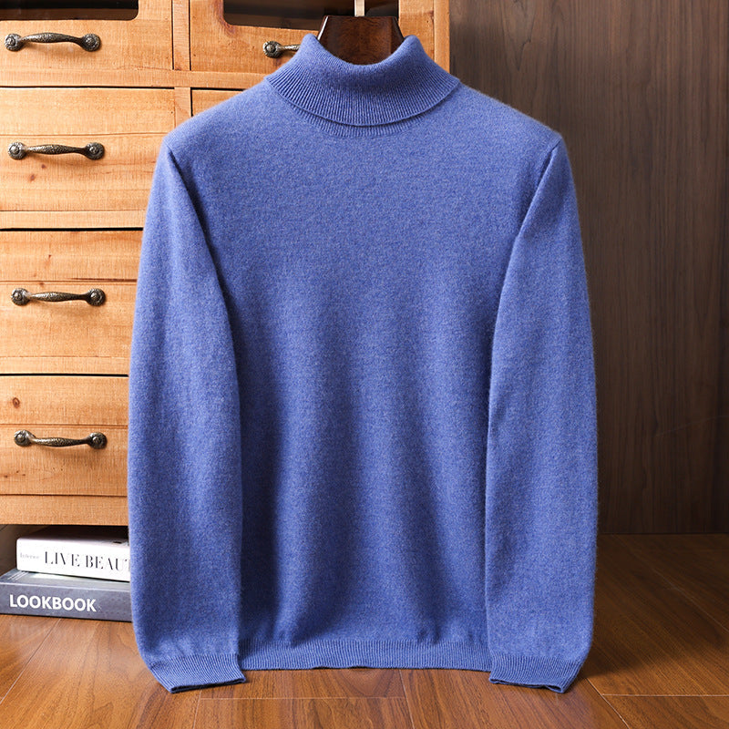 Rowan Cashmere-Feel Turtleneck