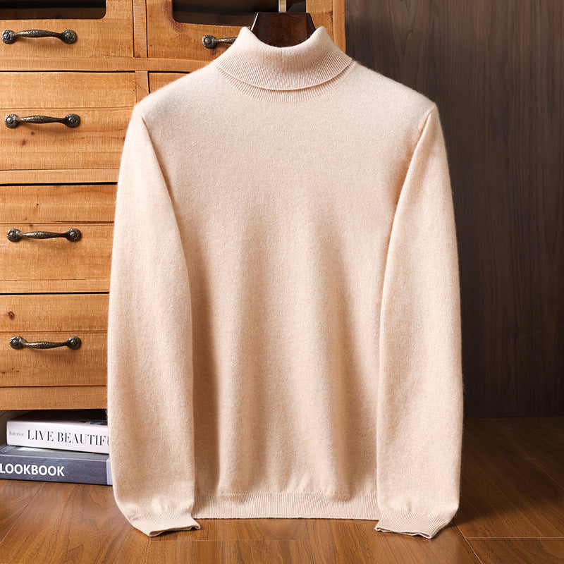 Rowan Cashmere-Feel Turtleneck