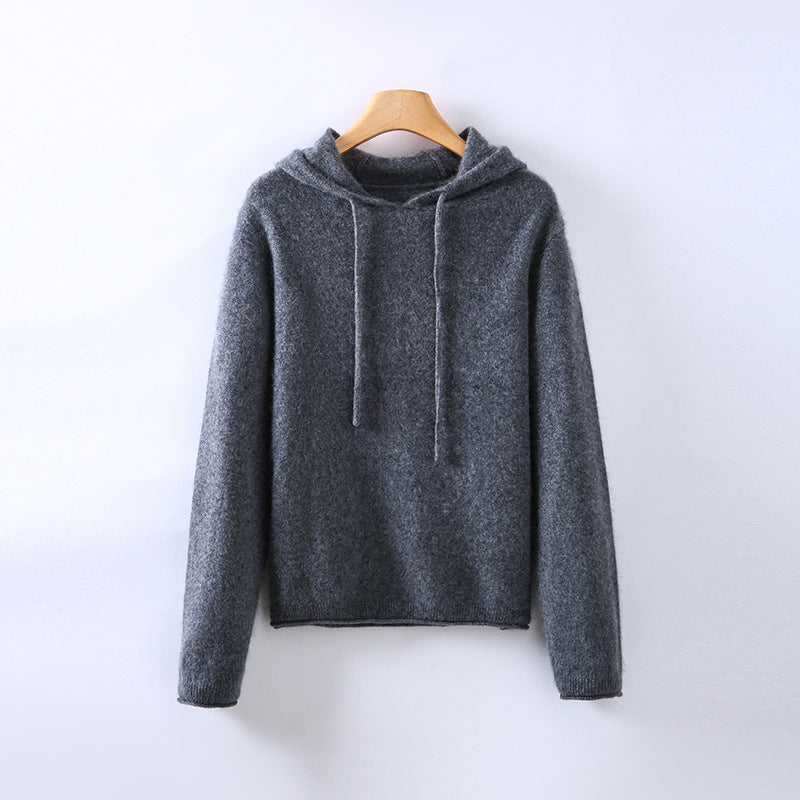 Athena Cashmere-Feel Hoodie