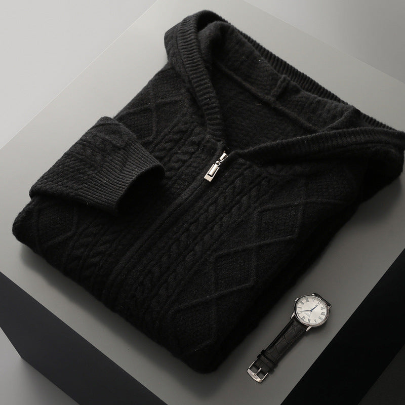 Montclair Cashmere-Feel Hoodie