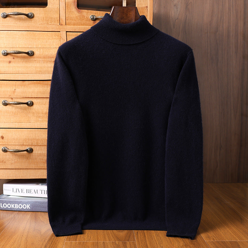 Rowan Cashmere-Feel Turtleneck