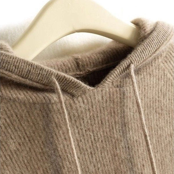 Celeste Cashmere-Feel Cloud Hoodie