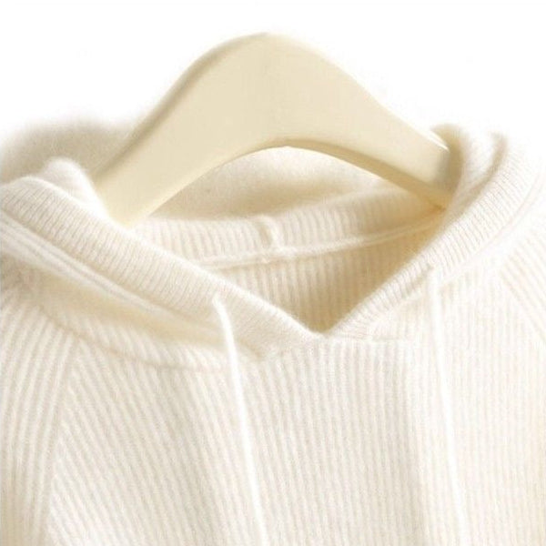 Celeste Cashmere-Feel Cloud Hoodie