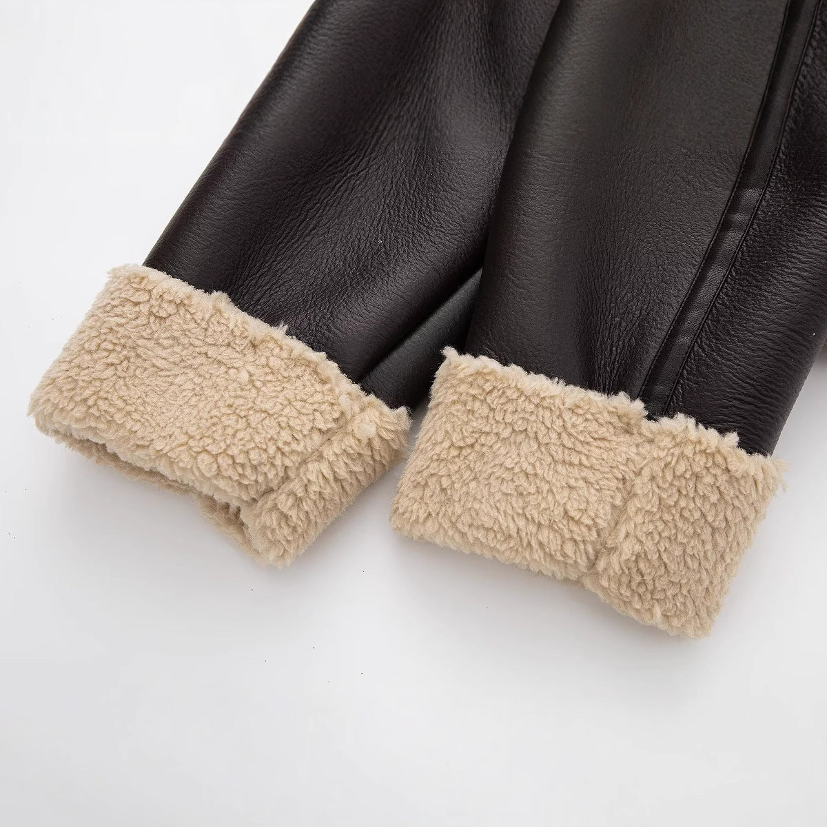 Luna Faux Shearling Trim Jacket