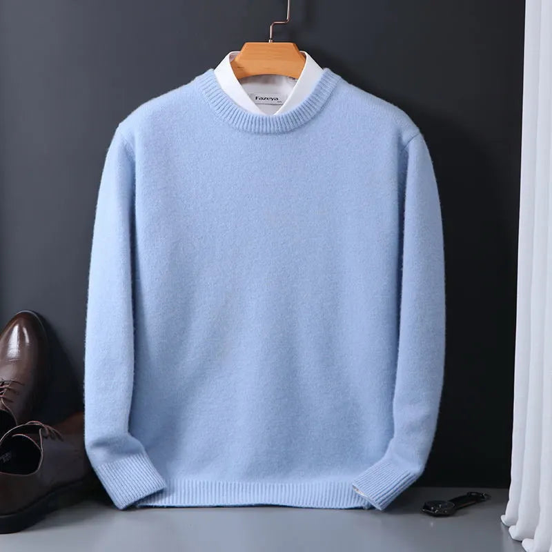 Ainsley Classic Cashmere-Feel Sweater