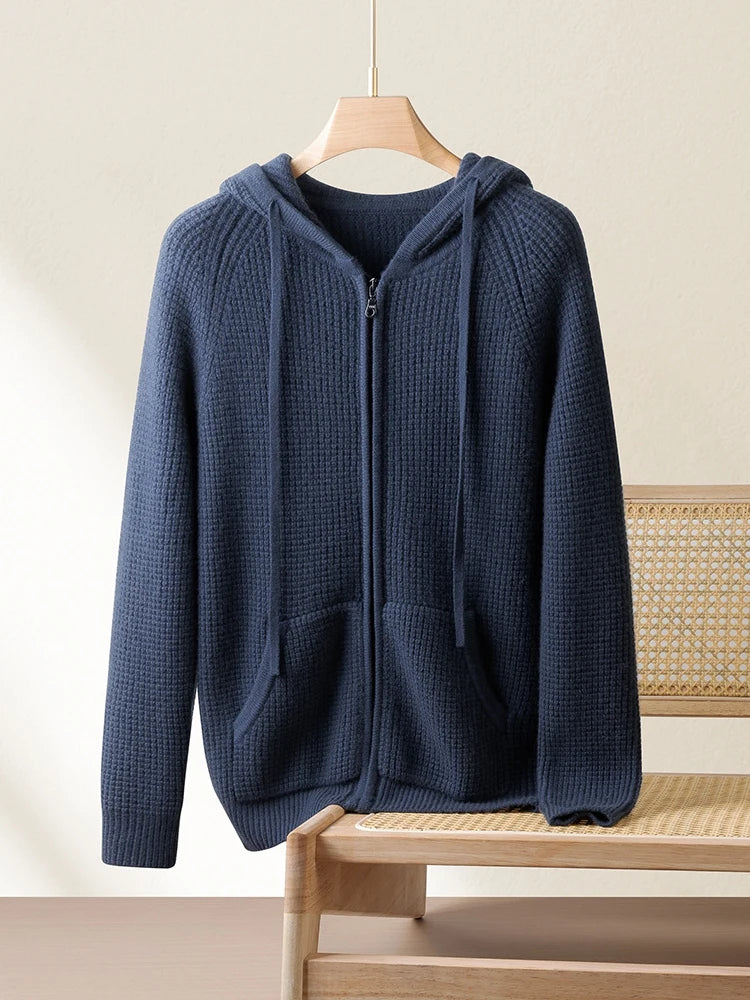 Monaco Cashmere-Feel Hoodie