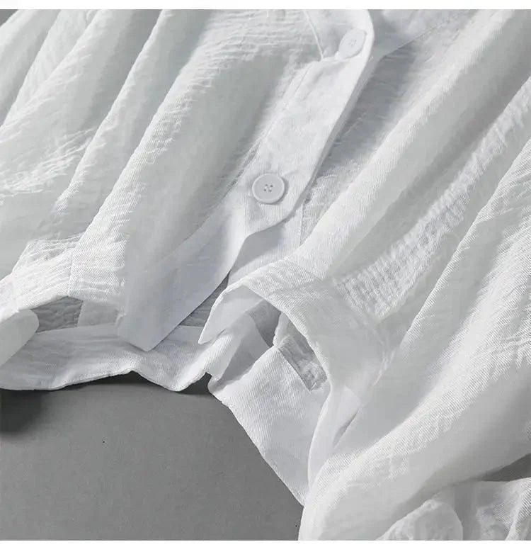 Eliana Summer Linen Blouse
