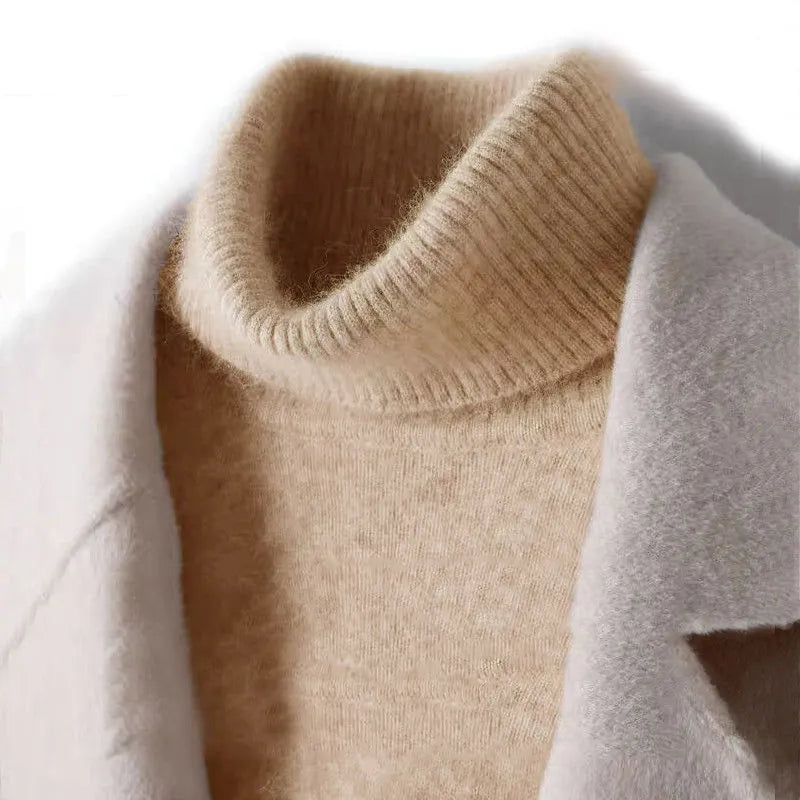 Valen Cashmere-Feel Turtleneck