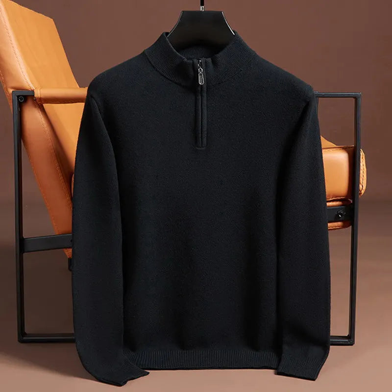 Luca Cashmere-Feel Sweater