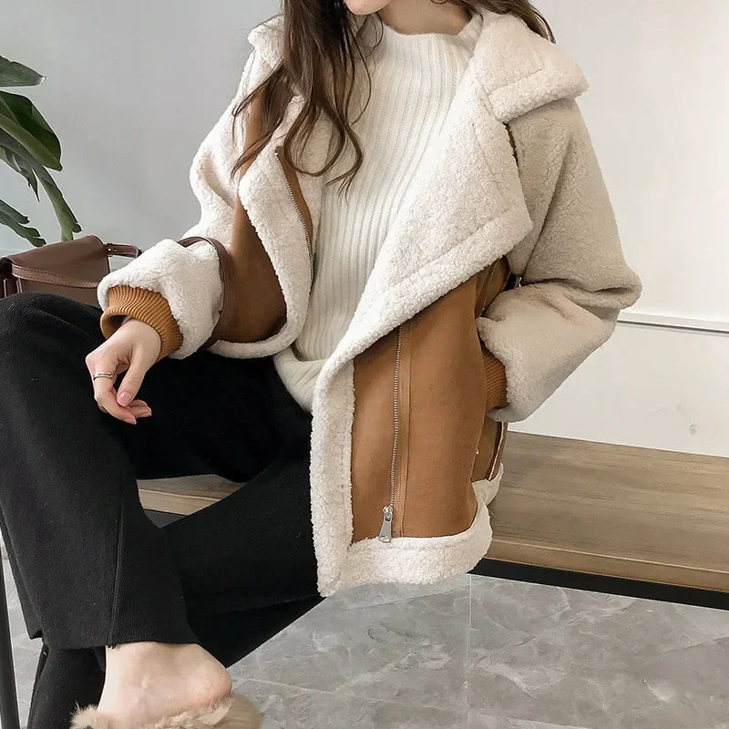 Élodie Faux Shearling Jacket