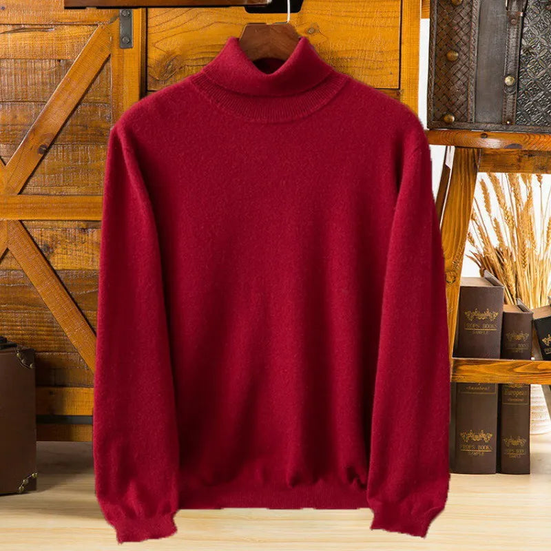Valen Cashmere-Feel Turtleneck