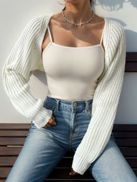 Lola Cropped Knit Shrug