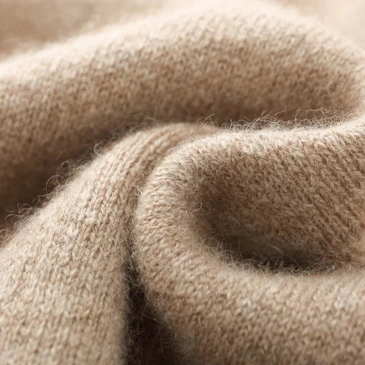 Olympus Cashmere-Feel Zip Cardigan
