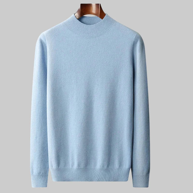 Ashbury Cashmere-Feel Half-Neck Sweater