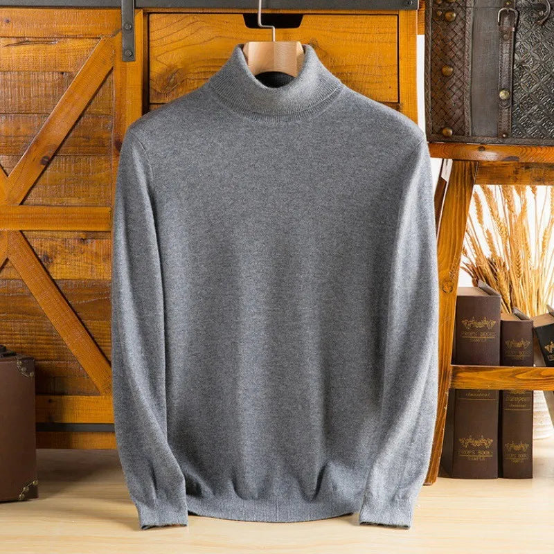 Valen Cashmere-Feel Turtleneck
