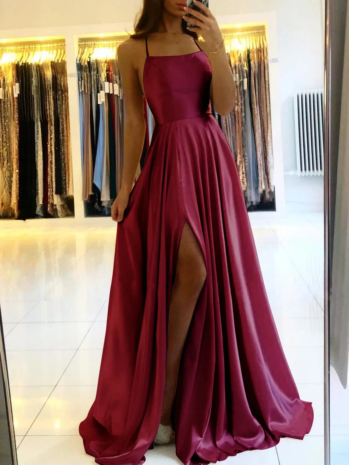 Wedding Guest Dress in Dusty Rose