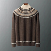 Evan Cashmere-Feel Half-Zip Sweater