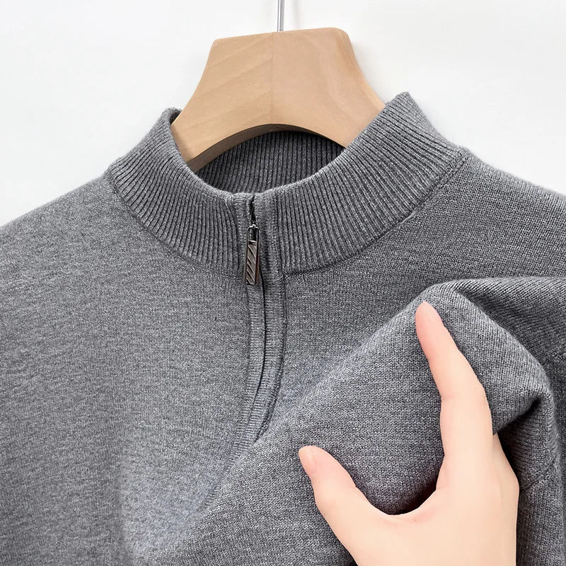 Luca Cashmere-Feel Sweater