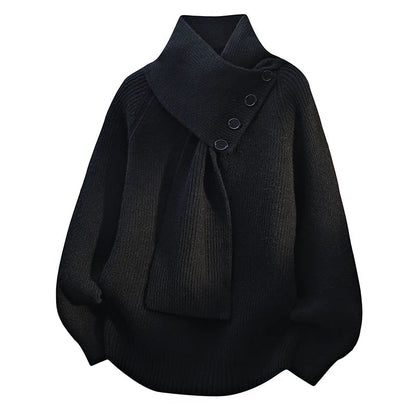 Imogen™ | Cozy Scarf-Neck Sweater