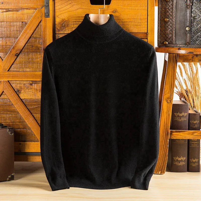 Valen Cashmere-Feel Turtleneck