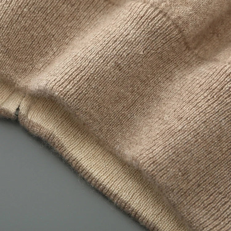 Olympus Cashmere-Feel Zip Cardigan