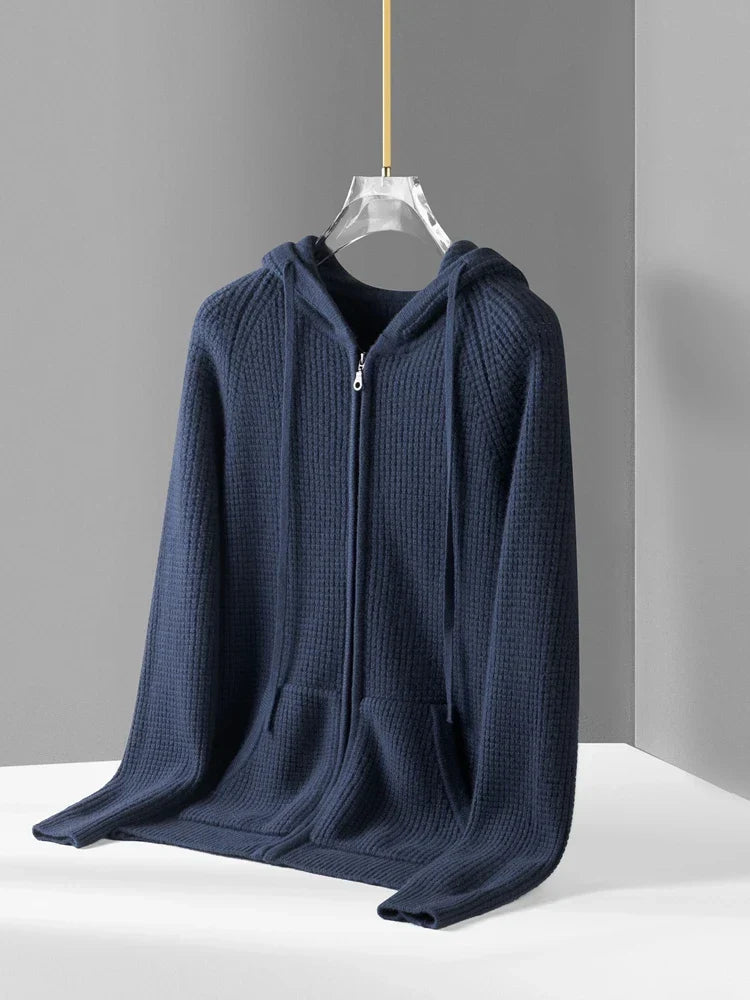 Monaco Cashmere-Feel Hoodie