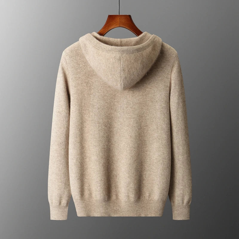 Harrow Cashmere-Feel Zip Hoodie
