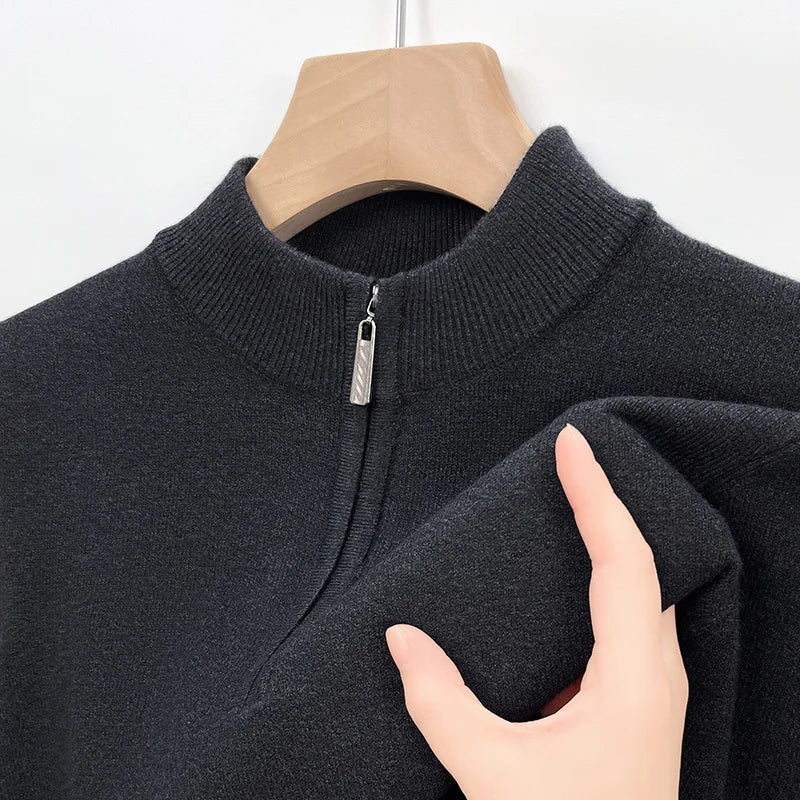 Luca Cashmere-Feel Sweater