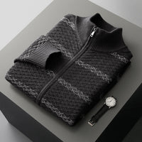 Westerdale Textured Zip Knit