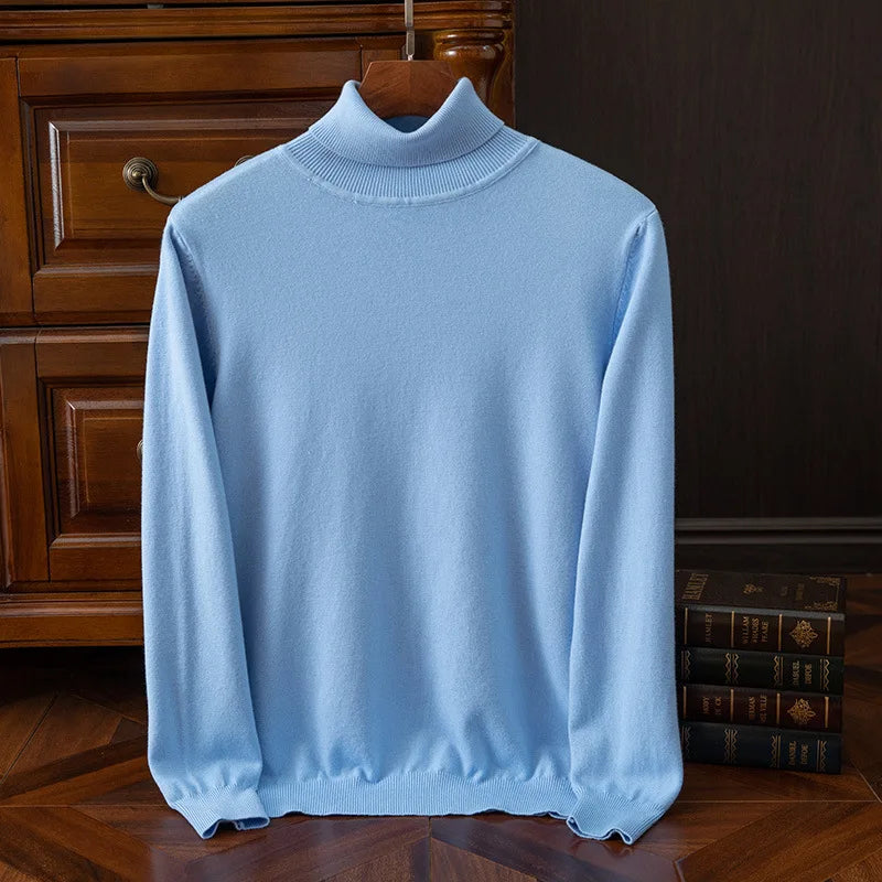 Olympiano Cashmere-Feel Turtleneck