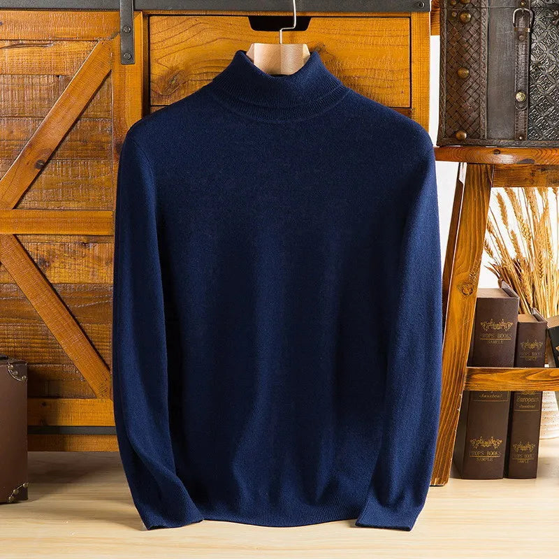 Valen Cashmere-Feel Turtleneck