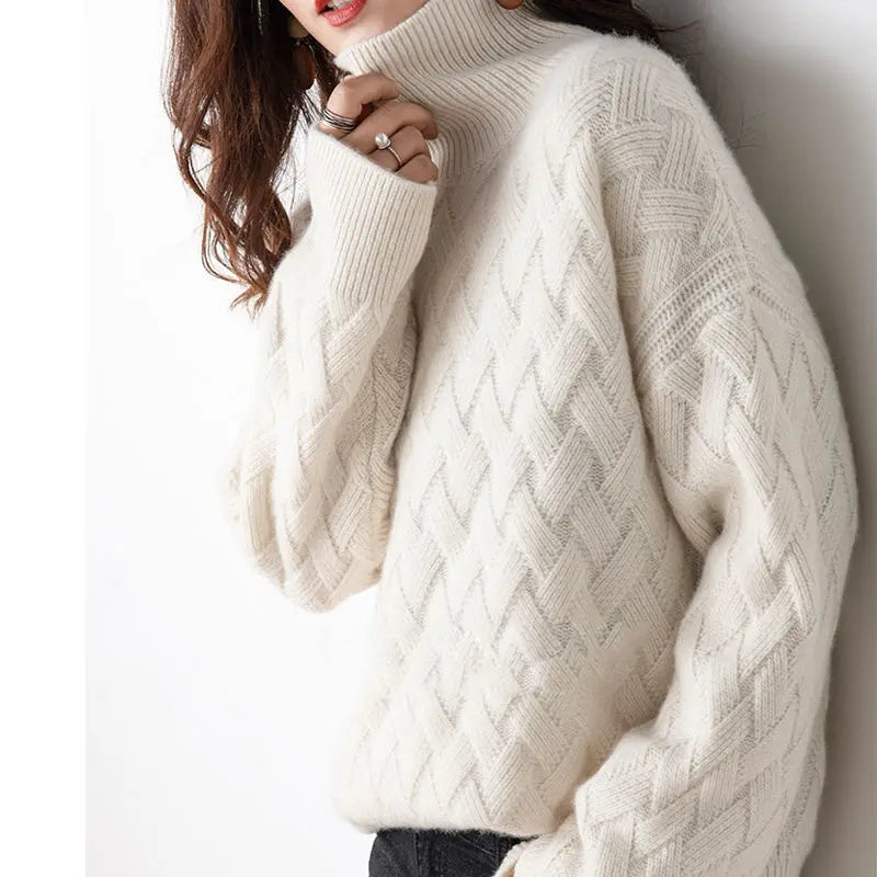 Imogen Cashmere-Feel Turtleneck