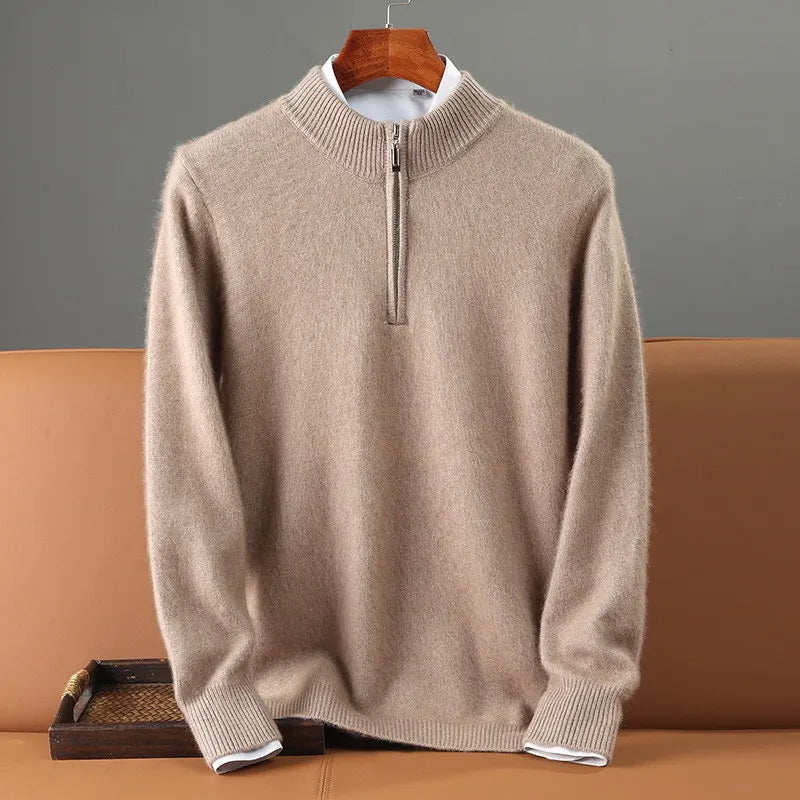 Luca Cashmere-Feel Sweater