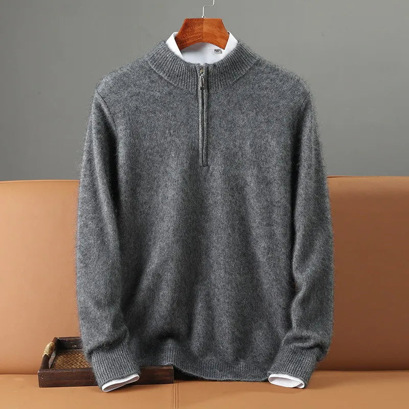 Luca Cashmere-Feel Sweater