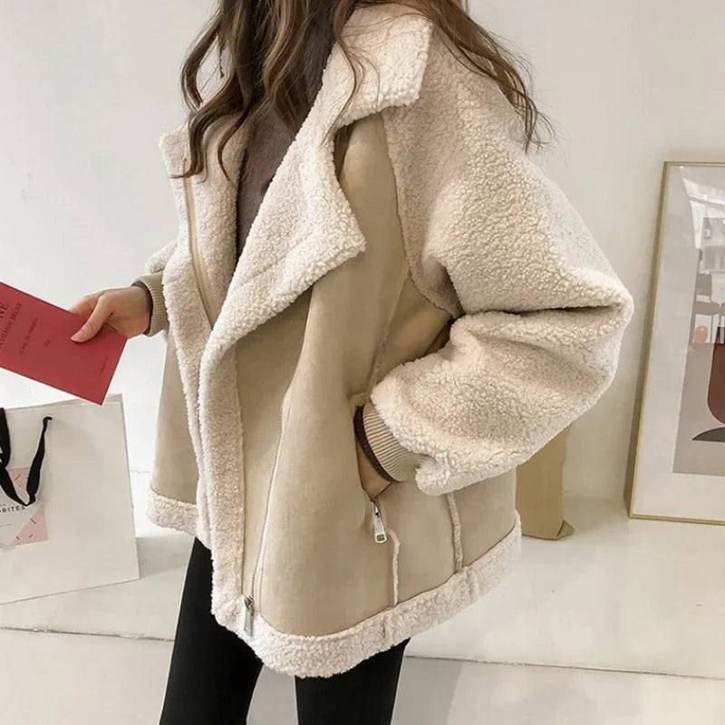 Élodie Faux Shearling Jacket